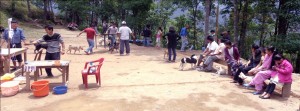 Kalimpong Animal Shelters mobila veterinärklinik i Dalapchand Busty, Indien